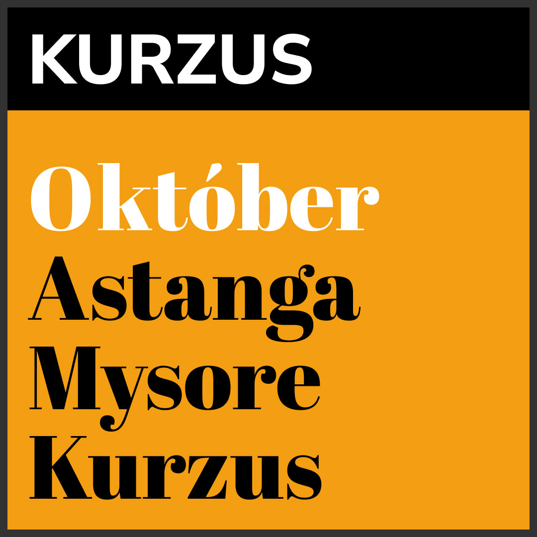 Astanga Mysore-kurzus OKTÓBER