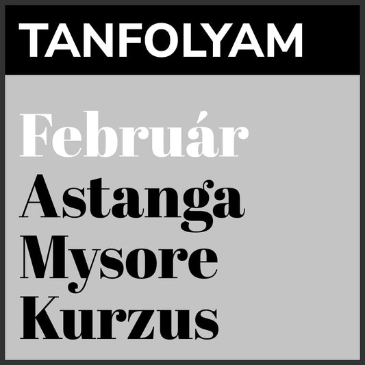 Astanga Mysore-kurzus