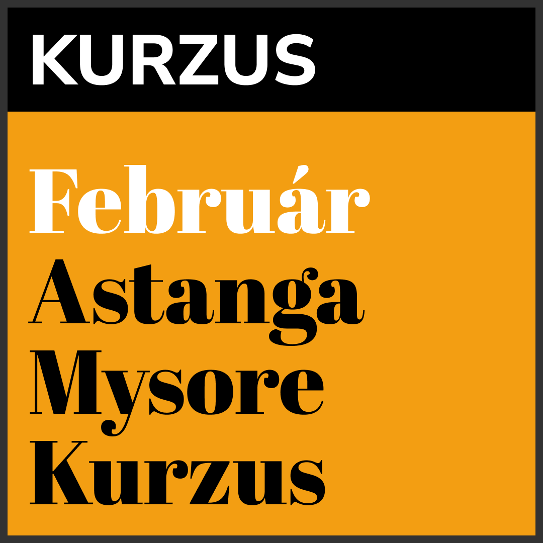 Astanga Mysore-kurzus FEBRUÁR